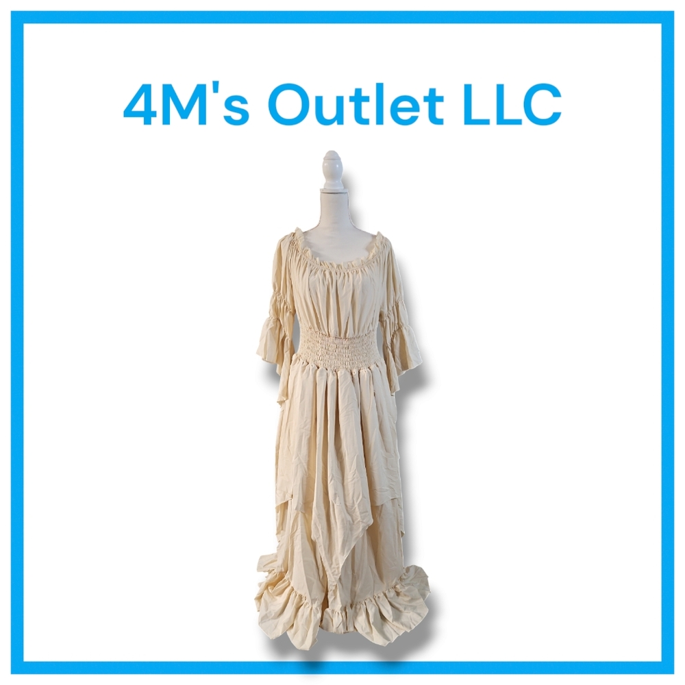 Women's Gothic Medieval Renaissance Dress Costume